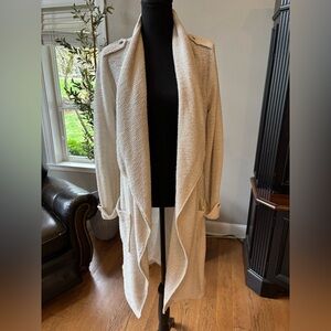 BB Dakota by Steve Madden Cream Cardigan Sweater